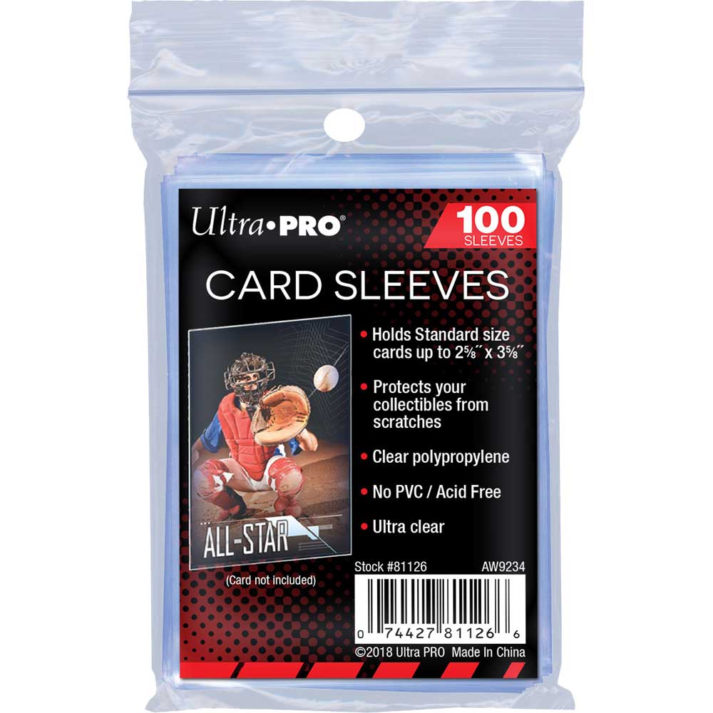 Ultra Pro Standard Sleeves - Regular Soft Card (Penny Sleeves) (100-pack)